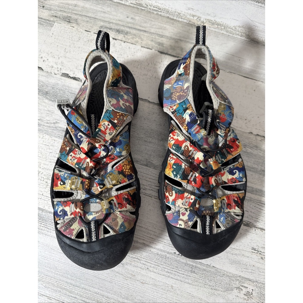 Keen Newport H2 Aco Collage Women's Size 10 Waterproof Sport Sandals Shoe RARE